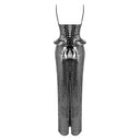 Alejandra | Sequin Maxi Dress – Evening Sweetheart Neck Spaghetti Strap Bust Cups