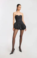 Alia | Strapless Mini – Ruched Bodice Bubble Skirt Cocktail Party Dress