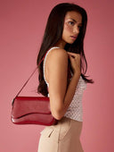 Amina | Minimalist Shoulder Bag – Asymmetric Flap Adjustable Strap