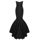Anika | Strapless Keyhole Maxi – Sweetheart Fishtail Formal Evening Dress