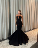 Anika | Strapless Keyhole Maxi – Sweetheart Fishtail Formal Evening Dress