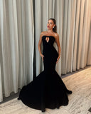 Anika | Strapless Keyhole Maxi – Sweetheart Fishtail Formal Evening Dress