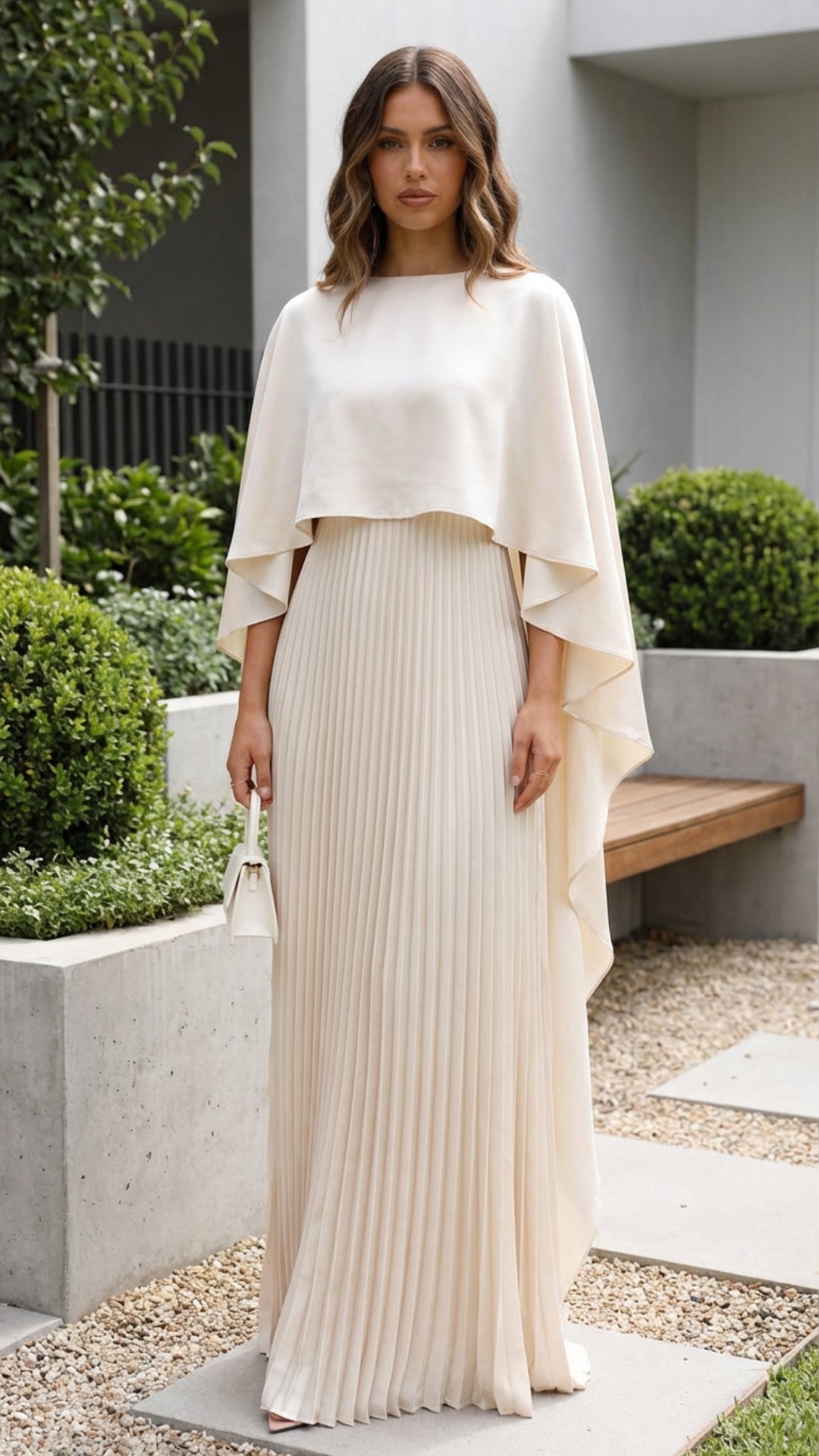 pleated dress slash neck Aniya SHEIN Lady CURVE Plus Color:Neon Blue ad-feature this design smooths the