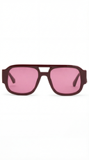Ariella | Oversized Aviator Sunglasses – Square Frame Double Bridge Tinted Lens