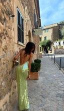 Beatrix | Backless Sequin Maxi Dress – Evening Scoop Neck Narrow Straps