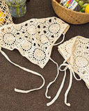 Carmen | Crochet Lace Headscarf – Boho Summer Tie Back Hair Wrap
