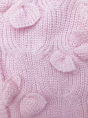 Carys | Bow Detail Cable Knit Cardigan – Casual V Neck Long Sleeve Flared Cuff