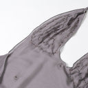 Cecilia | Sequin Halter Mini Dress – Plunge Neck Ruffle Party Dress
