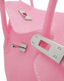 Eileen | Structured Tote Bag – Double Handle Flap Closure