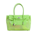Eileen | Structured Tote Bag – Double Handle Flap Closure