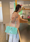 Eileen | Structured Tote Bag – Double Handle Flap Closure