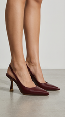 Elizabeth | Slingback Pumps – Pointed Toe High Heel Wedding Guest Shoes
