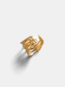 Elliana | Irregular Multi Band Ring – Statement Layered Openwork Textured Detail