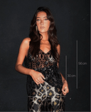 Jordan | Sequin Paisley Top – V Neck Spaghetti Strap
