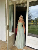 Judith | Strapless Pleated Maxi Dress – Summer Event Ruched Bodice Drop Waist