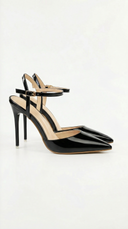 Jula | Pointed Toe Pumps – Ankle Strap Stiletto Heel Evening Shoes