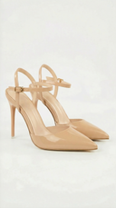 Jula | Pointed Toe Pumps – Ankle Strap Stiletto Heel Evening Shoes