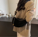 Loretta | Crescent Shoulder Bag – Knotted Strap Zip Top