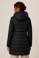 Shaina | Long Puffer Coat – Winter Hooded Zip Front Long Sleeve Pockets
