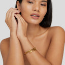 Moriah | Spiral Bracelet – Casual Layered Coil Wrap Open End Statement