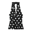 Paige | Polka Dot Halter Top – Plunge Neck Sleeveless Summer Blouse