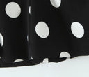 Paige | Polka Dot Halter Top – Plunge Neck Sleeveless Summer Blouse