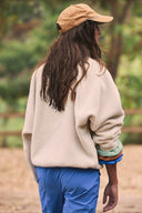 Regine | Sherpa Utility Jacket – High Neck Snap Front Zip Pockets