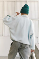 Regine | Sherpa Utility Jacket – High Neck Snap Front Zip Pockets