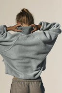 Regine | Sherpa Utility Jacket – High Neck Snap Front Zip Pockets