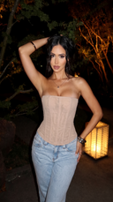 Rooney | Strapless Corset Top – Casual Straight Neck Vertical Panel Seams