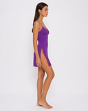 Soledad | Lace Trim Nightdress – Sleepwear V Neck Spaghetti Straps Side Panels