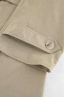 Sonia | Belted Trench Jacket – Point Collar Button Cuffs Everyday Wear