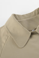 Sonia | Belted Trench Jacket – Point Collar Button Cuffs Everyday Wear