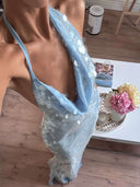 Suzy | Sequin Maxi – Halter Cowl Neck Sleeveless Formal Prom Wedding Guest Dress