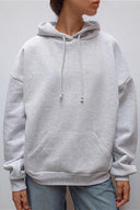 Ximena | Sequin Wing Graphic Hoodie – Hooded Long Sleeve Drop Shoulder Pullover